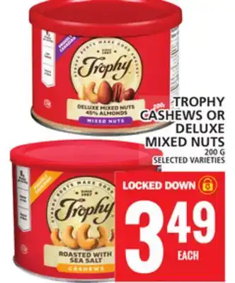 Food Basics Trophy cashews or deluxe mixed nuts offer