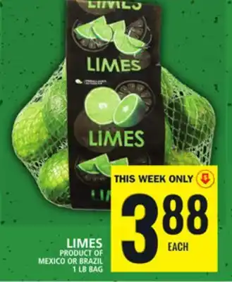 Food Basics Limes offer