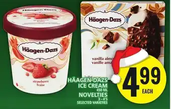 Food Basics Häagen-dazs ice cream or novelties offer