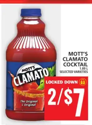 Food Basics Mott's clamato cocktail offer