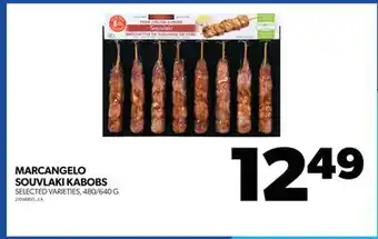Real Canadian Superstore Marcangelo souvlaki kabobs, 480/640 g offer