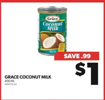Real Canadian Superstore Grace coconut milk, 400 ml offer