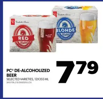 Real Canadian Superstore Pc de-alcoholized beer, 12x355 ml offer