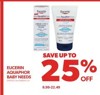Real Canadian Superstore Eucerin aquaphor baby needs offer