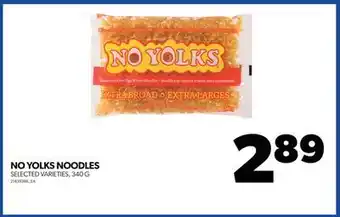 Real Canadian Superstore No yolks noodles, 340 g offer