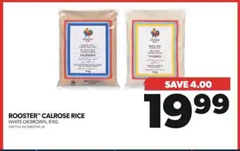 Real Canadian Superstore Rooster calrose rice, 8 kg offer