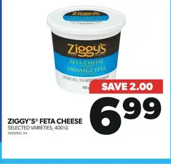 Real Canadian Superstore Ziggy's feta cheese, 400 g offer