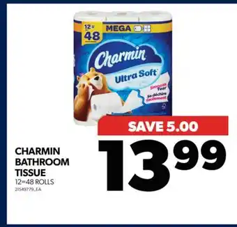 Real Canadian Superstore Charmin bathroom tissue, 12=48 rolls offer