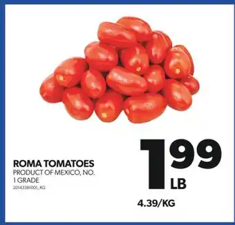 Real Canadian Superstore Roma tomatoes offer