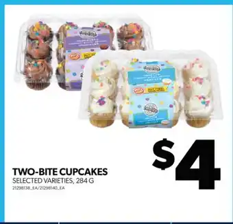 Real Canadian Superstore Two-bite cupcakes, 284 g offer