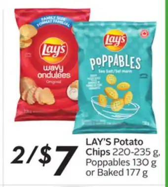 Sobeys Potato chips offer