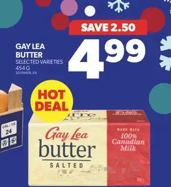 Real Canadian Superstore Gay lea butter, 454 g offer