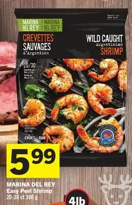Foodland Marina del rey easy peel shrimp 20-30 ct 300 g offer