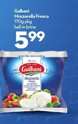 Longo's Galbani mozzarella fresca offer
