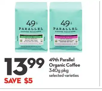 Longo's 49th parallel organic coffee offer