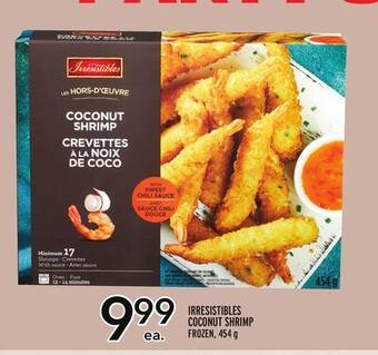 Metro Irresistibles coconut shrimp offer