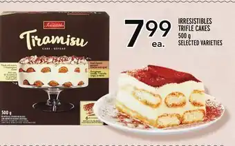 Metro Irresistibles trifle cakes offer