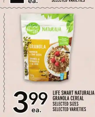 Metro Life smart naturalia granola cereal offer