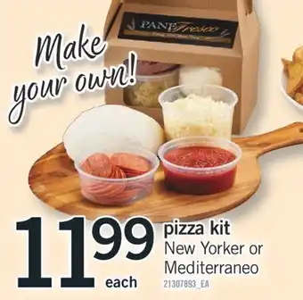 Fortinos Pizza kit offer