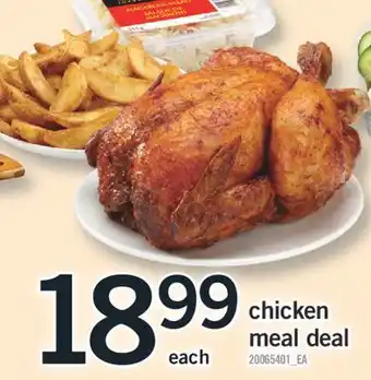 Fortinos Chicken chicken meal deal offer
