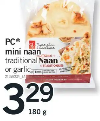 Fortinos Pc mini naan, 180 g offer