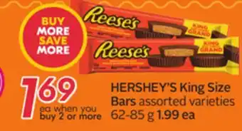 Sobeys King size bars offer