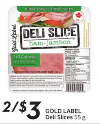 Sobeys Deli slices offer