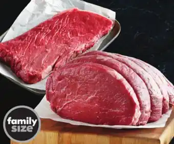 Sobeys Fresh boneless inside round oven roast or marinating steaks offer