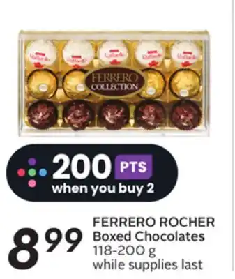 Sobeys Boxed chocolates offer