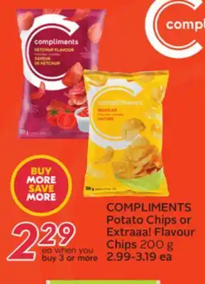 Sobeys Potato chips or extraaa! flavour chips offer