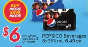 Sobeys Beverages offer