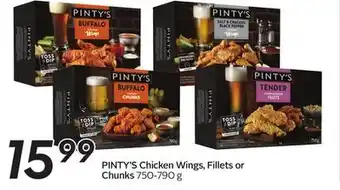 Sobeys Chicken wings, fillets or chunks offer