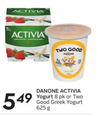 Sobeys Activia yogurt offer