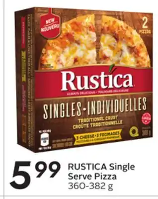 Sobeys Single serve pizza offer