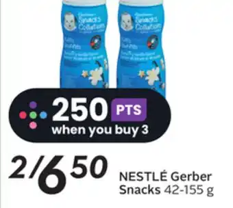 Sobeys Gerber snacks offer