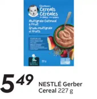 Sobeys Gerber cereal offer