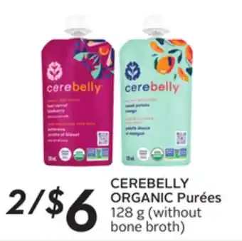 Sobeys Organic purées offer
