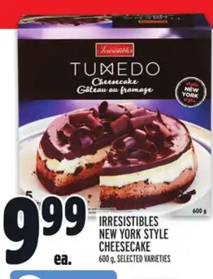 Metro Irresistibles new york style cheesecake offer