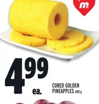 Metro Cored golden pineapples offer