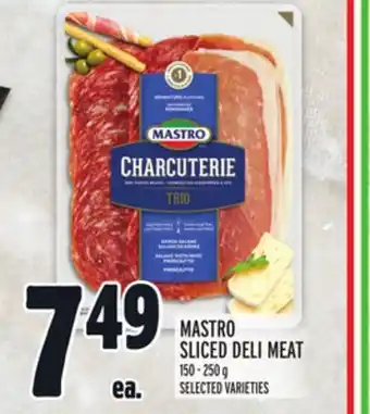 Metro Mastro sliced deli meat offer