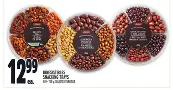 Metro Irresistibles snacking trays offer