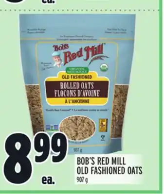 Metro Bob's red mill old fashioned oats offer