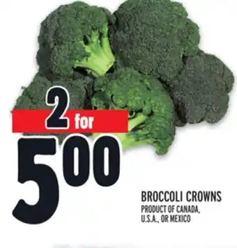 Metro Broccoli crowns offer