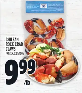 Metro Chilean rock crab claws offer