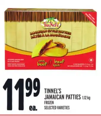 Metro Tinnel's jamaican patties offer
