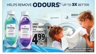 Metro Downy rinse agent offer