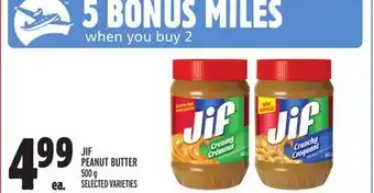 Metro Jif peanut butter offer