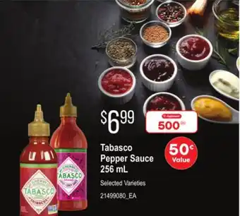 Loblaws Tabasco pepper sauce, 256 ml offer