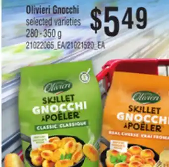 Loblaws Olivieri gnocchi, 280 - 350 g offer