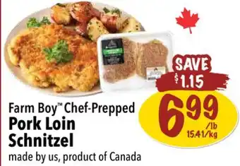 Farm Boy Farm boy chef-prepped pork loin schnitzel offer
